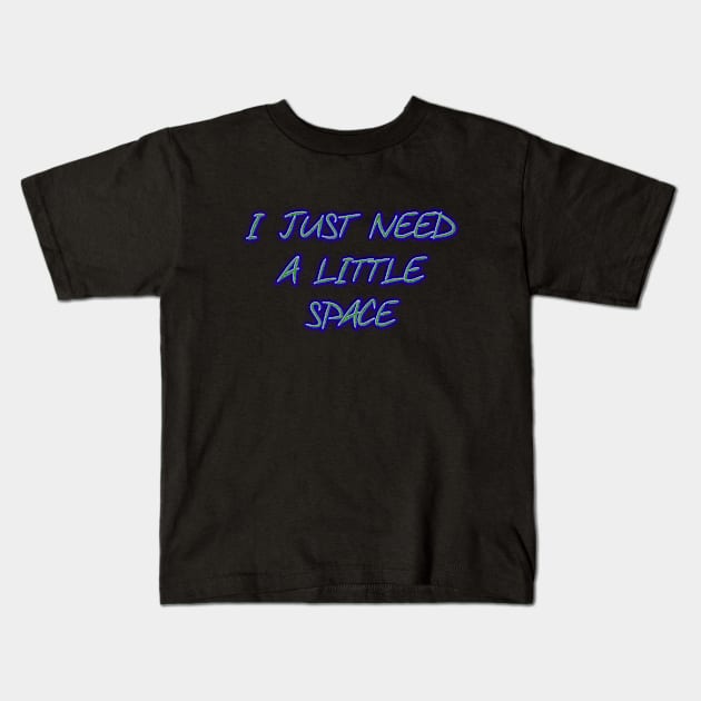 Purple Quote  Design Kids T-Shirt by BRU75st